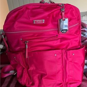 Tumi Carson Large Women’s Backpack - Hot Pink EXCELLENT